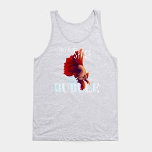 Space Bubble Betta Fish Tank Top